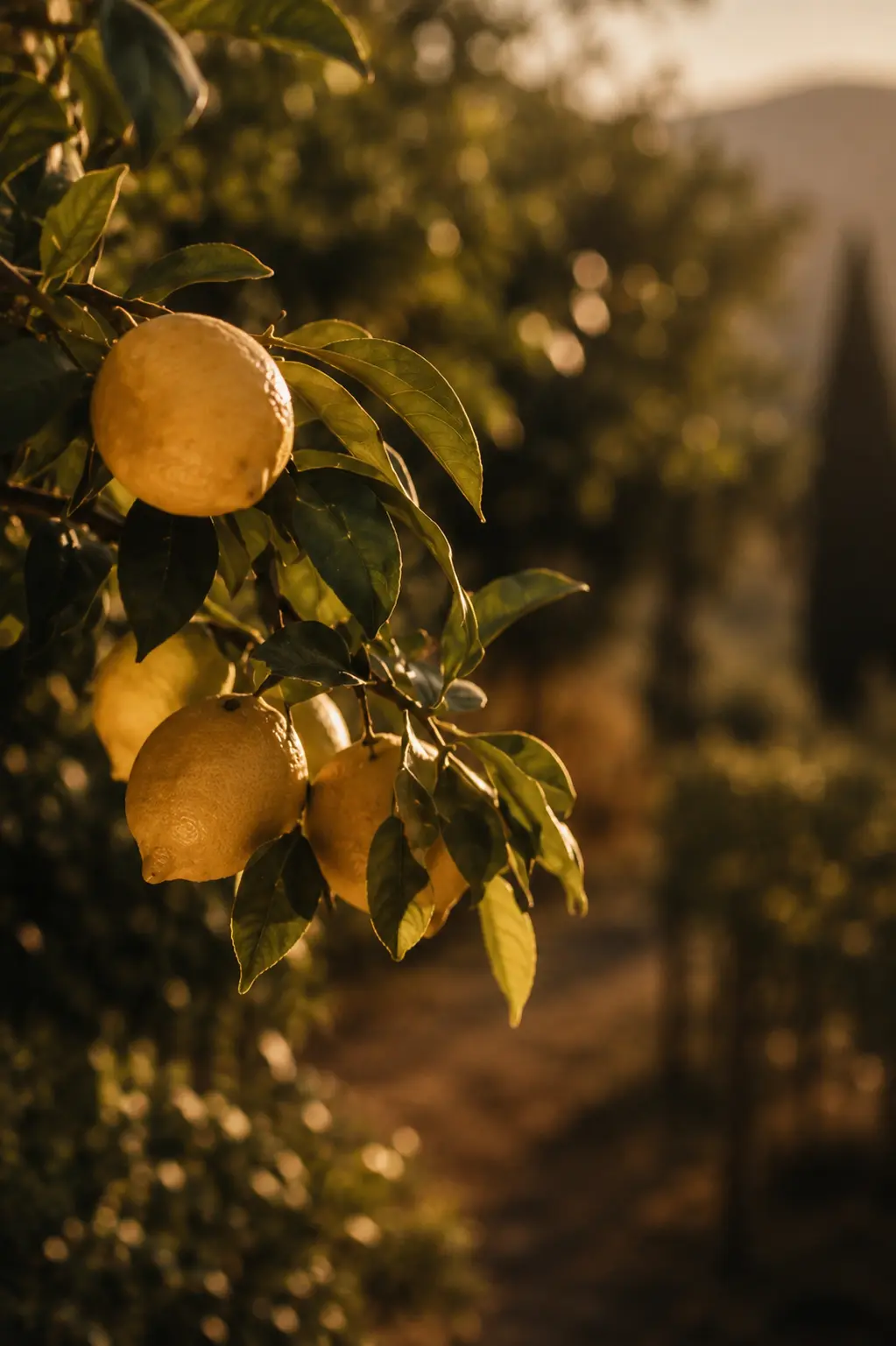 Limoni al controluce